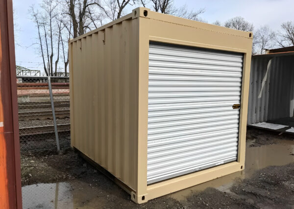 10ft Shipping Container (With Roll-Up Door)