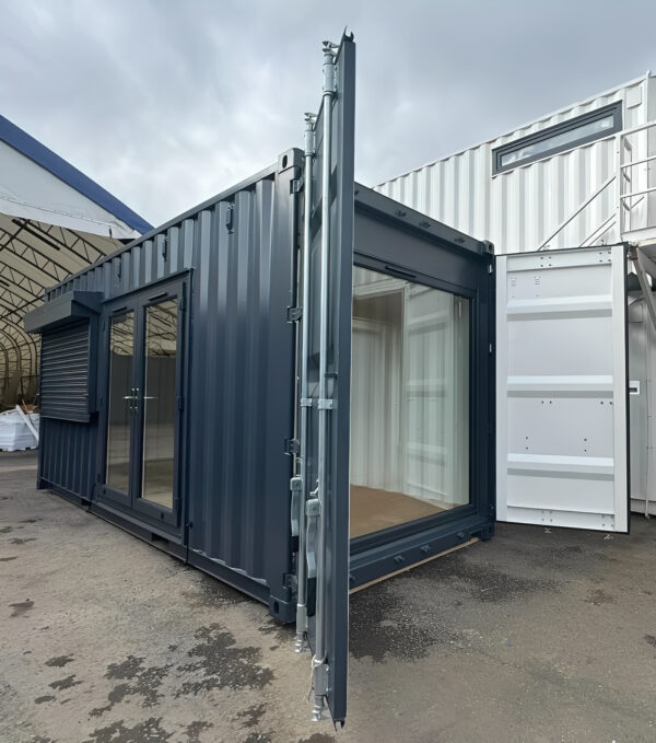 20ft x 8ft Custom Shipping Container Conversion | Container Cabin